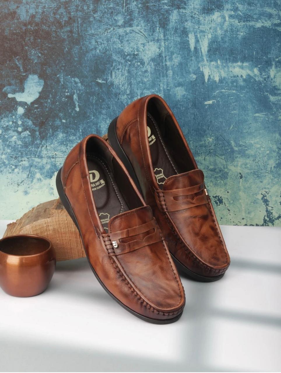 ID MEN TAN LOAFER ID1166