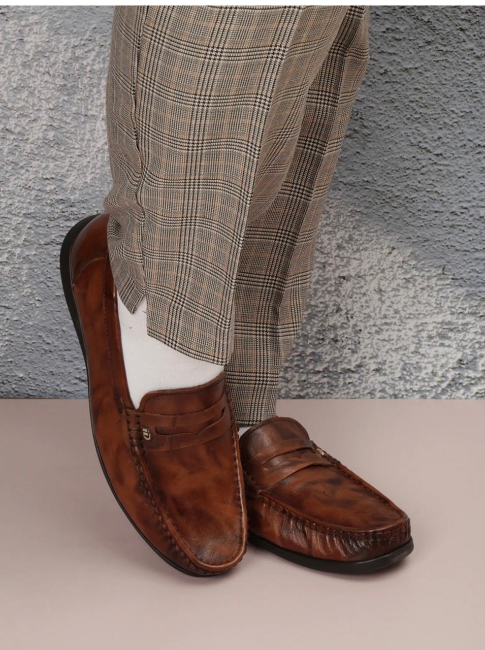 ID MEN TAN LOAFER ID1166